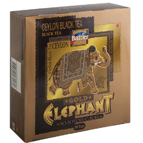 Battler Gold Elephant 100 Tea Bags
